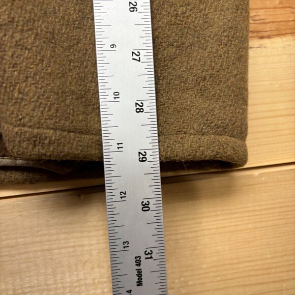 Vintage Cooper Sportswear Jacket Small Brown Wool Coat Newark New Jersey 70s - Picture 7 of 16